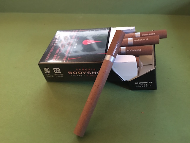 ボディショット サングリア Bodyshot Sangriaとか 巻きタバコとかなんとか